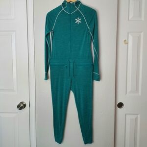 Airblaster Women's Merino Wool Ninja Suit Teal XS
